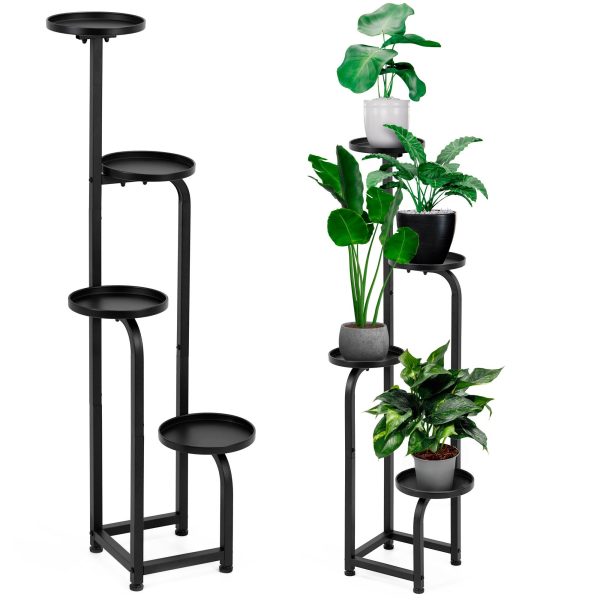 Metāla puķu statīvs GA0213 22.5 x 22.5 x 117 cm
