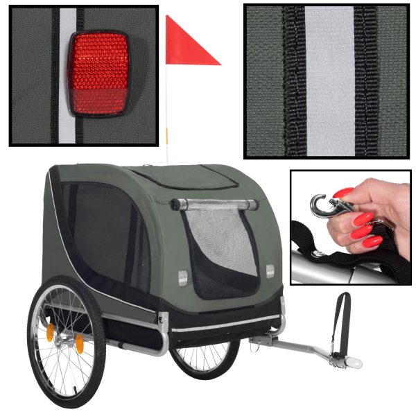 Velosipēda piekabe Springos HA5259