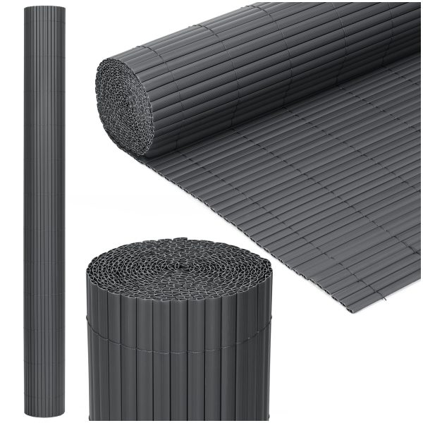 Balkona pārsegs (500 x 180 cm) PVC maskēšanas paklājiņš žogam