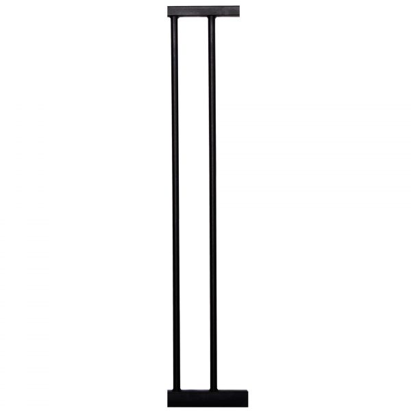 Drošības vārti ar spiediena montāžu Springos SG0002BC 75-124 cm melni