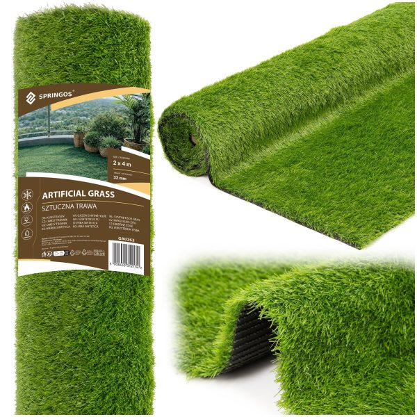 Mākslīgā zāle 2 x 4 m GA0263