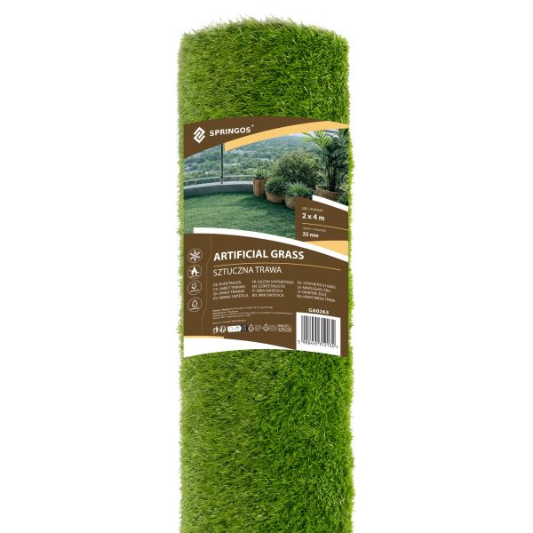 Mākslīgā zāle 2 x 4 m GA0263