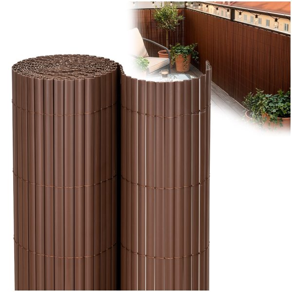 PVC pārklājuma maskēšanas paklājiņš 400x100 cm balkonam