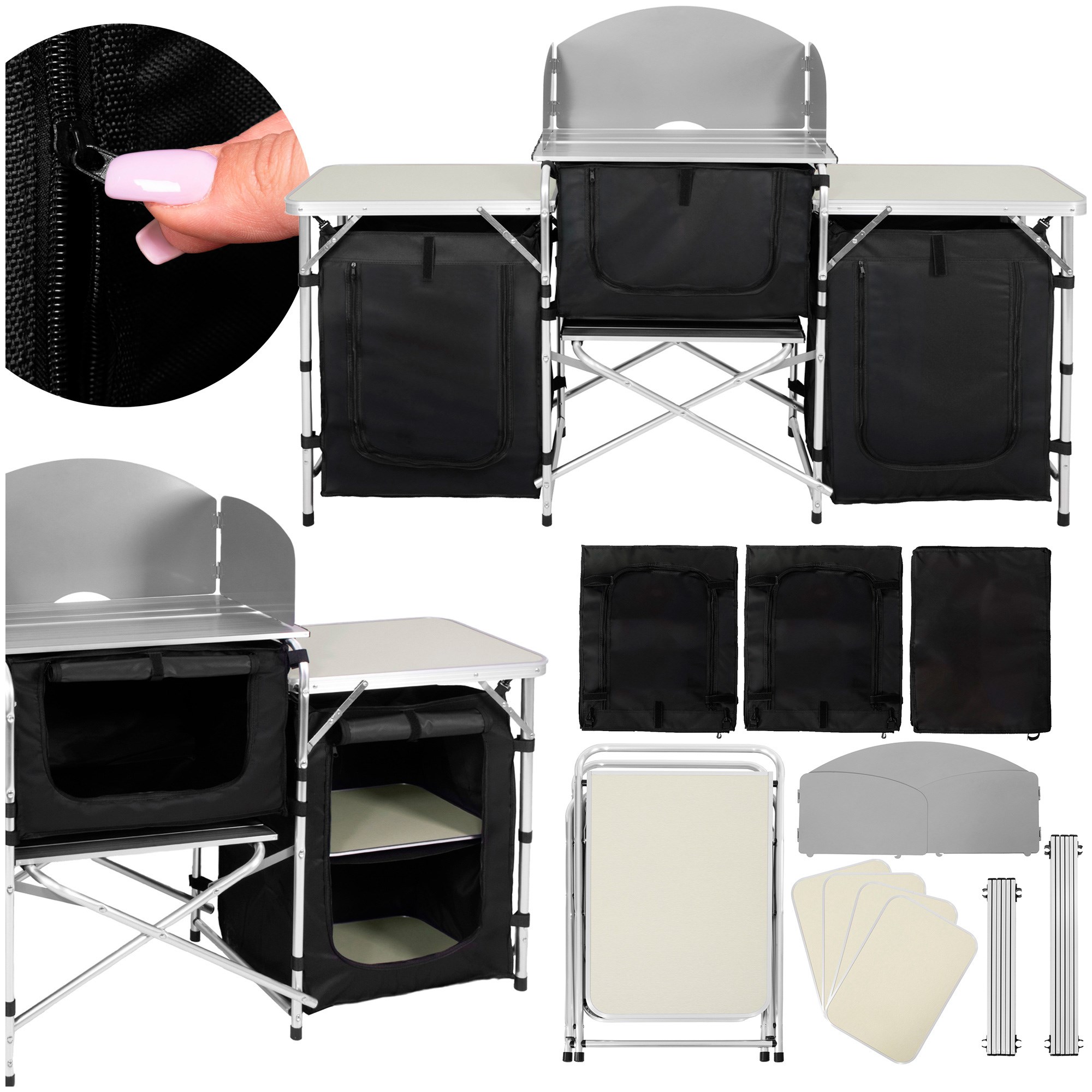 Pārnēsājams BBQ galds CS0181