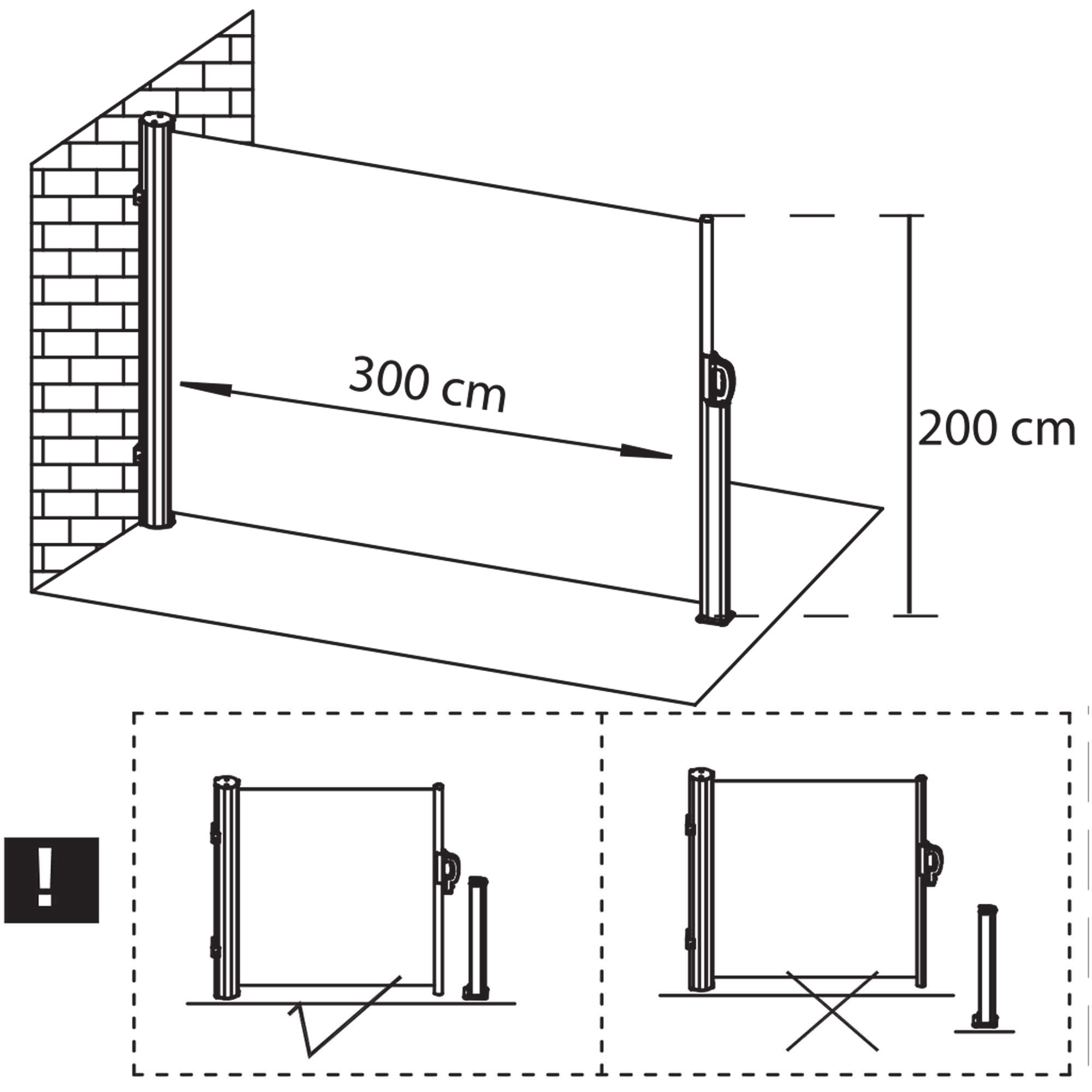 markīze Springos AW0009 300x200 cm