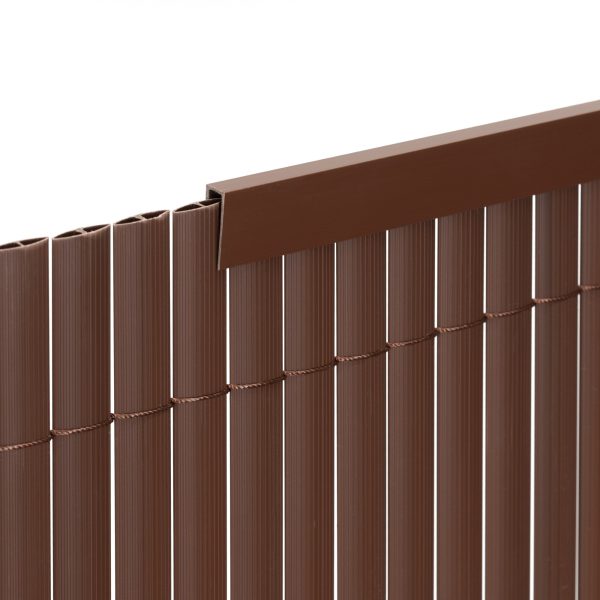100 cm profils PVC maskēšanas pārsegam balkonam
