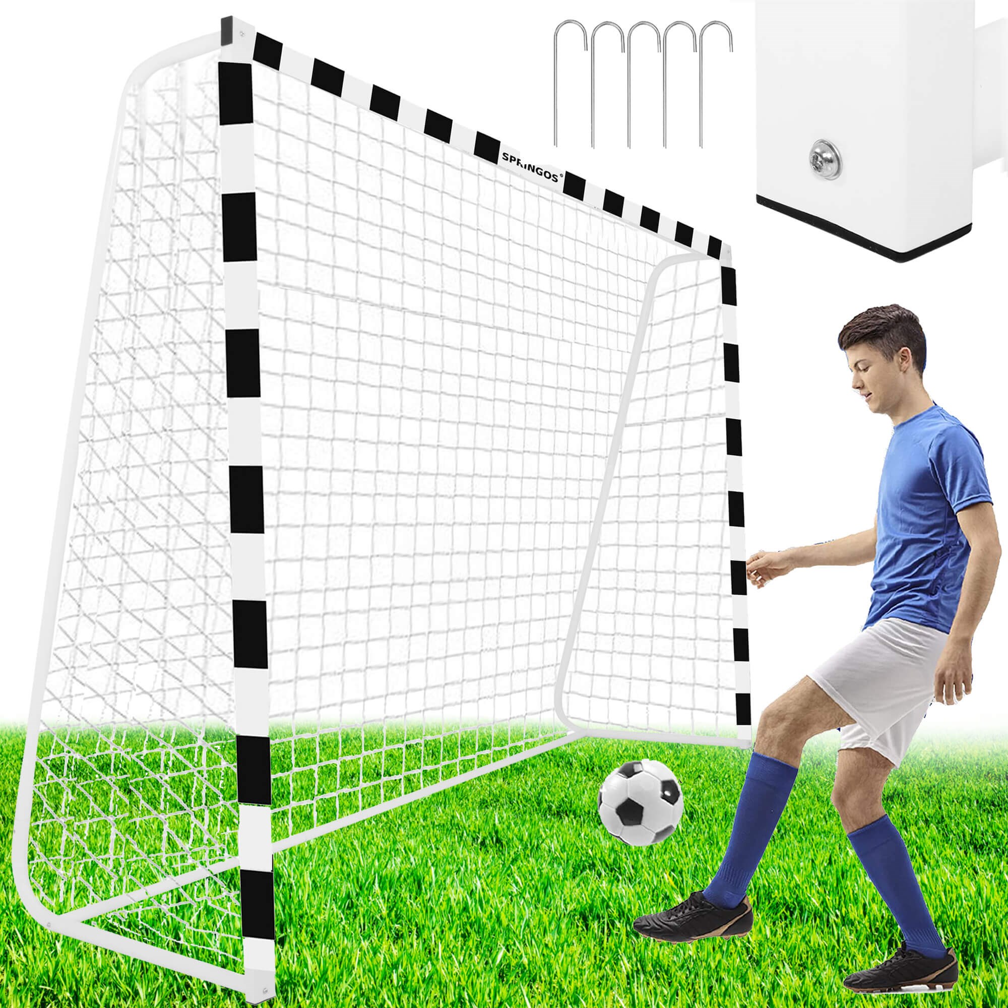 Pārvietojamie futbola vārti SG0011A